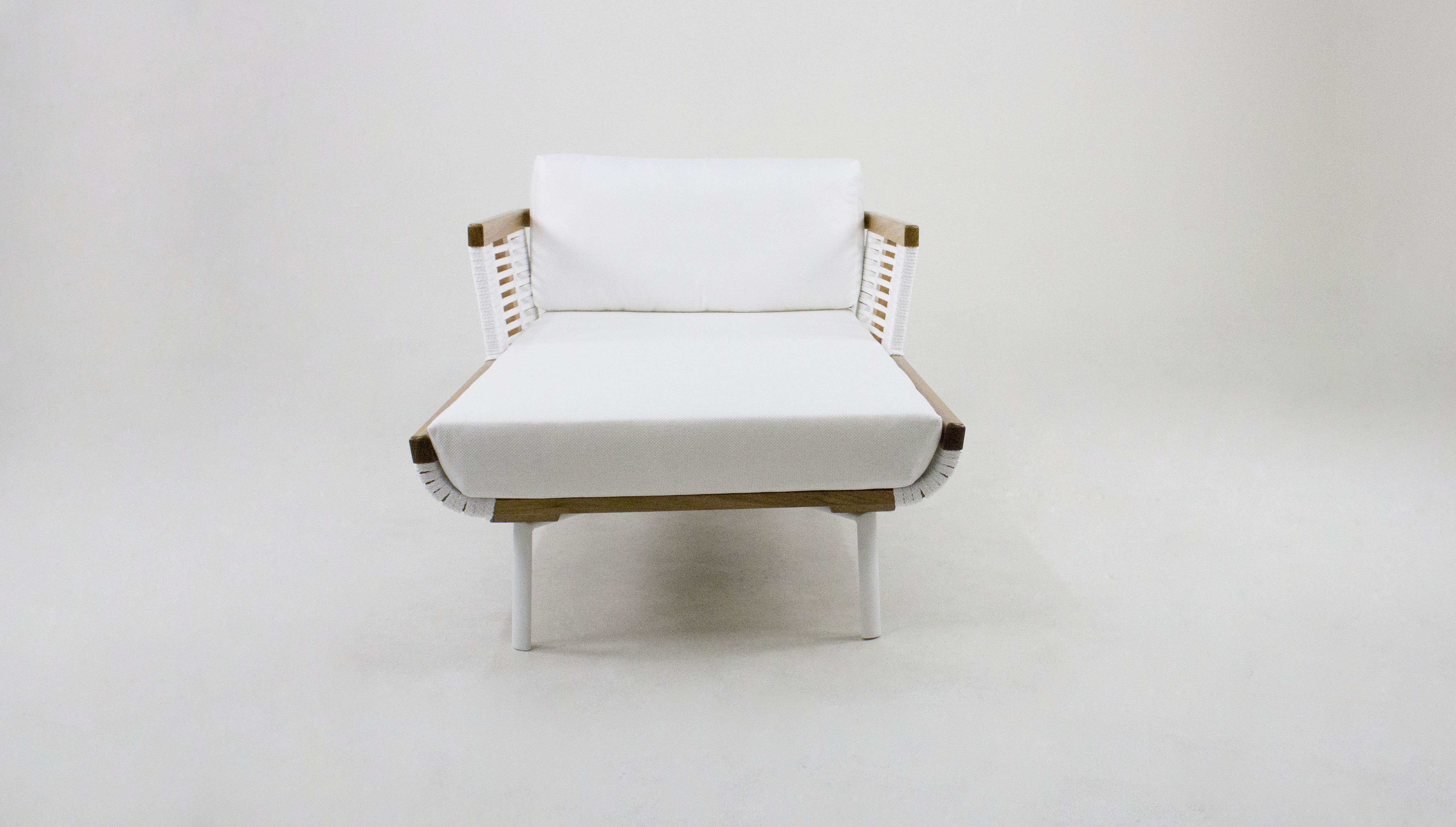 SOFÁ CHAISE CHILE – CORDA BRANCA - ZAZ Decor